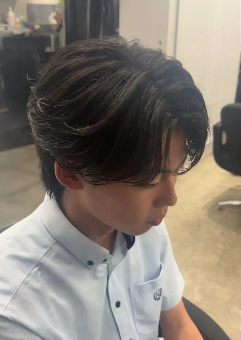メンズ 岩佐 柚太のヘアスタイル