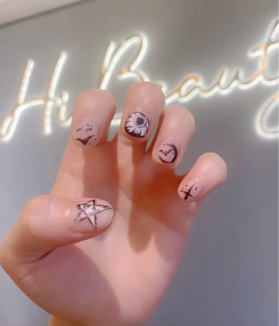 ネイル メンズネイル ハンドネイル ハンドケア Hi beauty 渋谷のネイルデザイン