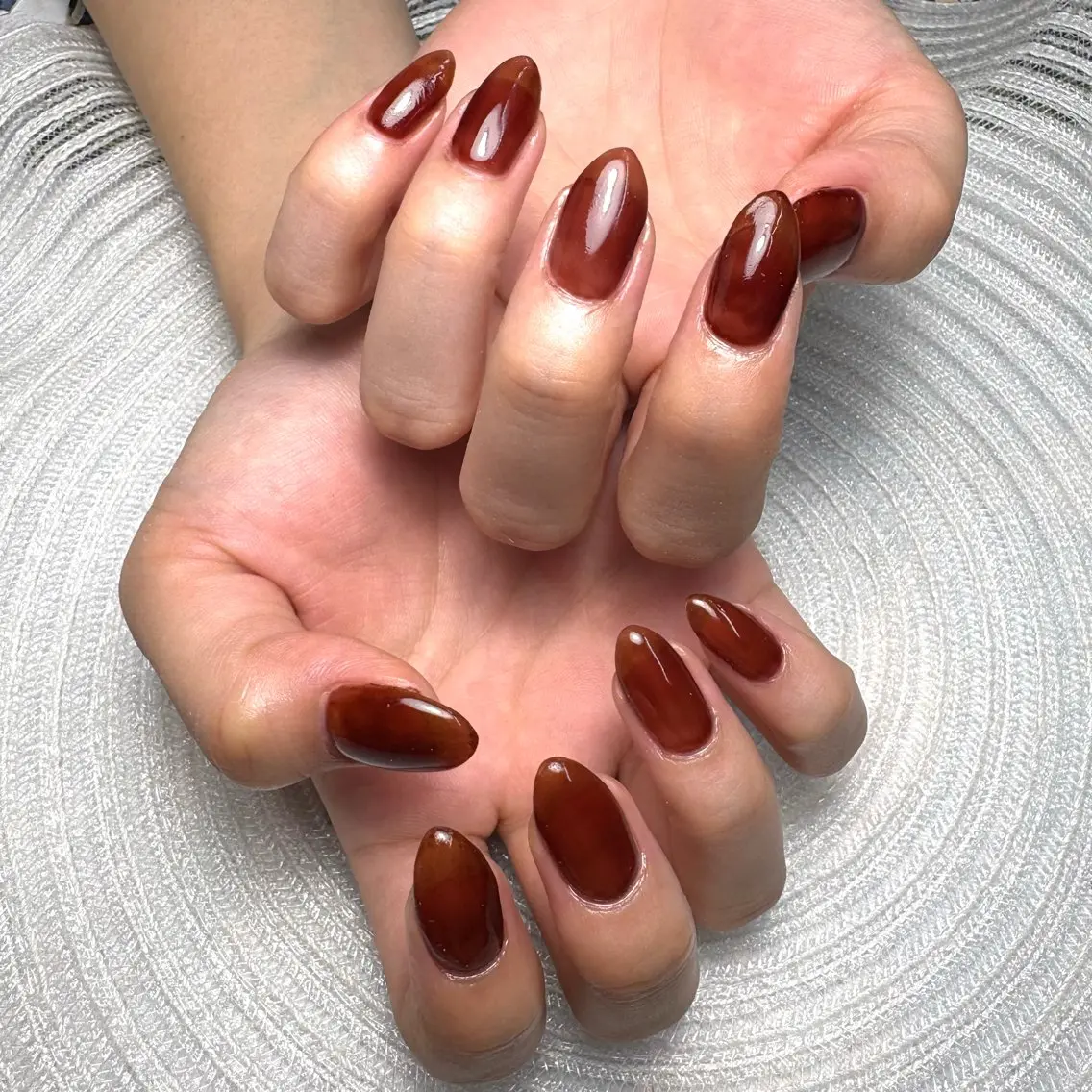 ネイル ワンカラーネイル ハンドネイル HAILEY nail saronのネイルデザイン