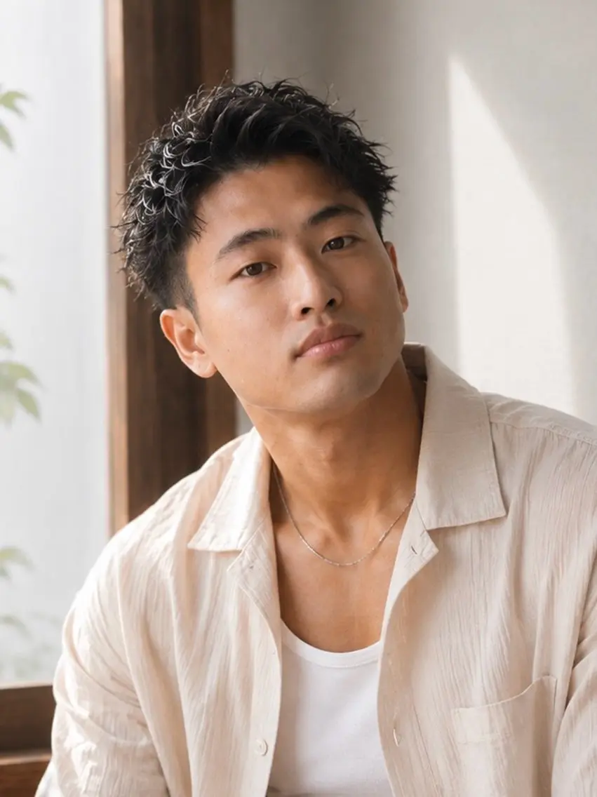 ショート メンズ カット ヘッドスパ 石川 修一のヘアスタイル