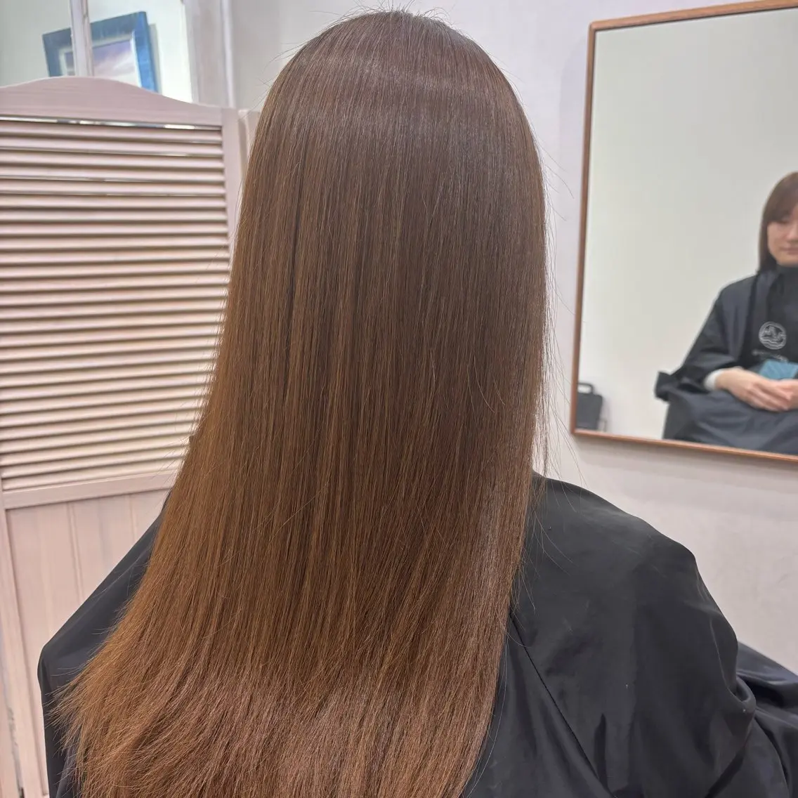 ロング ヘアカラー トリートメント mana 💟ダブルカラー💟のヘアスタイル