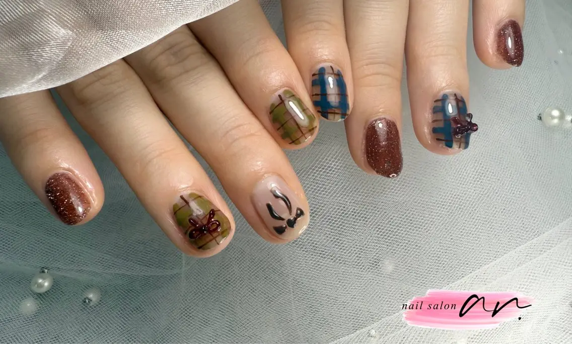 ネイル 持ち込み nailsalon ar.のネイルデザイン