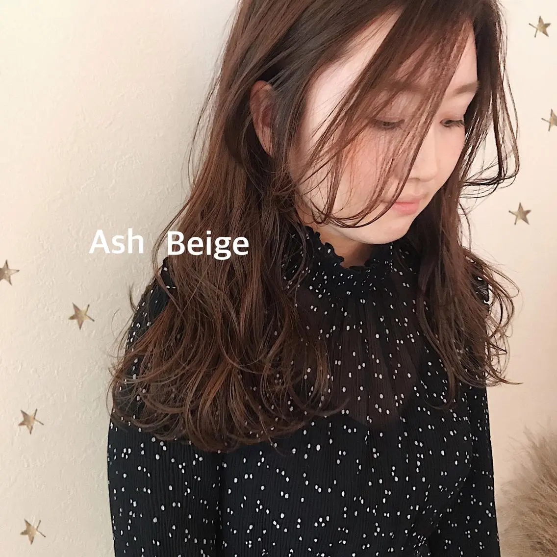 ロング カラー カット ヘアカラー 市川 千夏のヘアスタイル