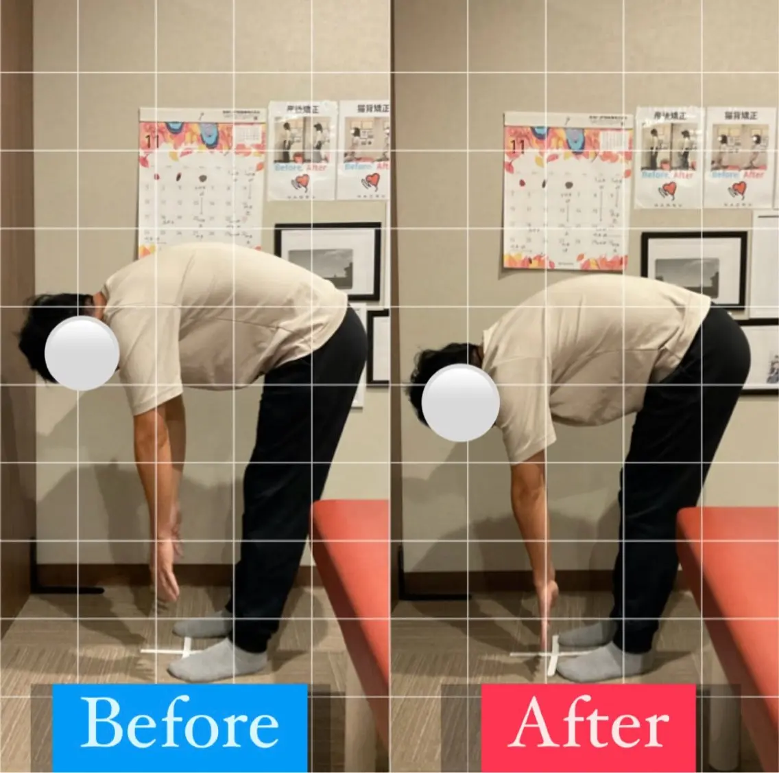 【体が硬い…】前屈の可動域を広げましょう！の写真