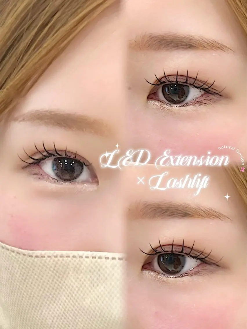 マツエク・マツパ マツエク N a t s u m e 🇰🇷🎀のマツエク・マツパデザイン