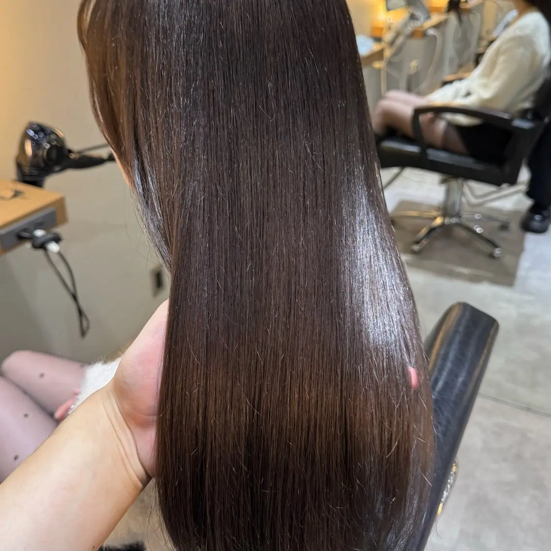 ロング カラー ヘアアレンジ ヘアカラー ブリーチなしカラー /新百合ヶ丘/安形翔のヘアスタイル