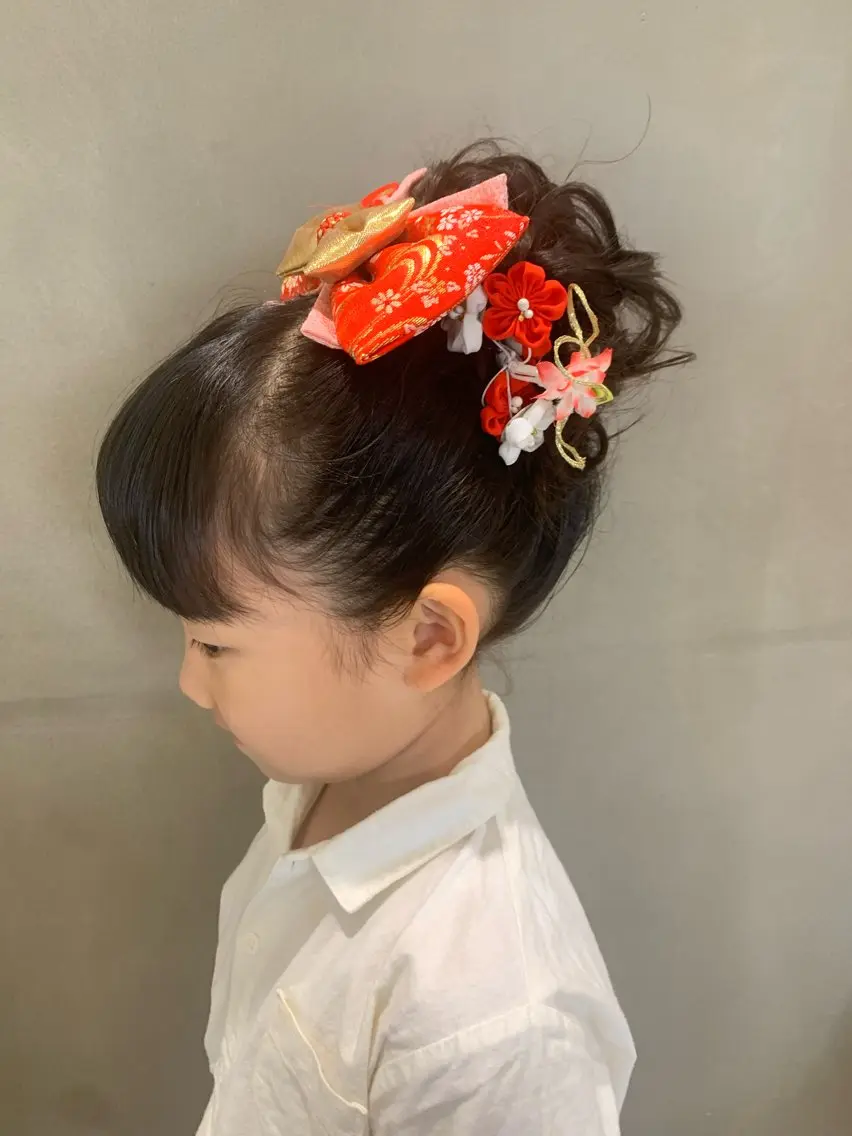 ロング ヘアセット 庄司 沙羅のヘアスタイル