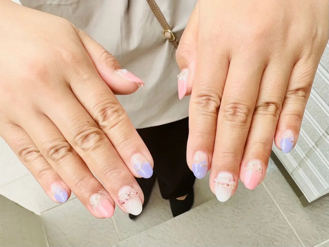 ネイル ピンク nailsalon oluoluのネイルデザイン