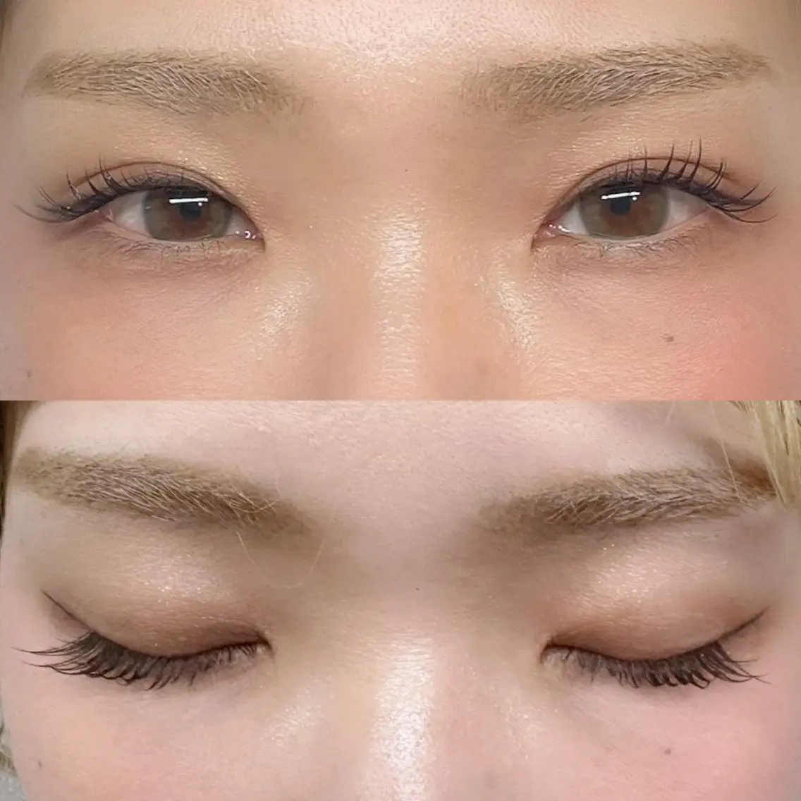 目を大きく見せたい方💜マツパ＋目尻マツエク(30本まで)の写真