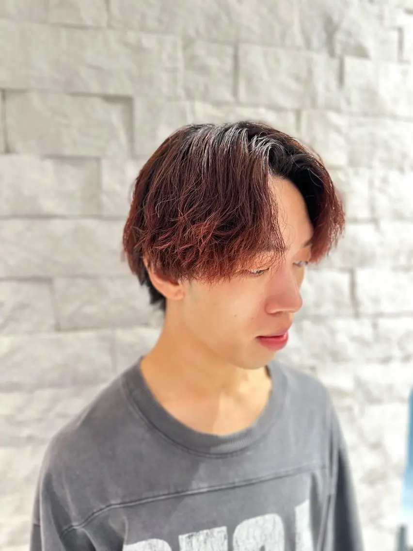 ショート メンズ カット パーマ ✨美髪矯正の専門家✨ 髪質改善 松村のヘアスタイル