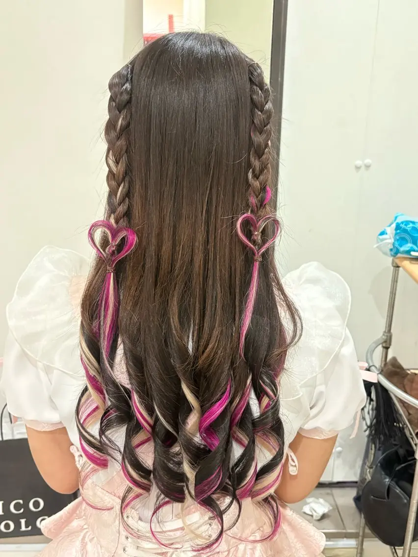 ヘアアレンジ ヘアメイク スーのヘアスタイル