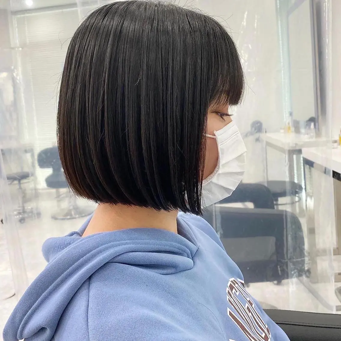 ショート センターパート特化 井上健太のヘアスタイル