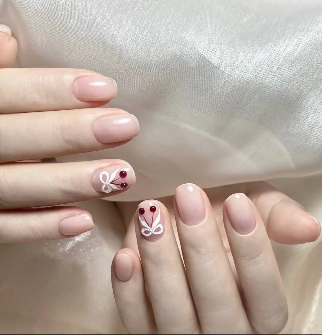 ネイル オーロラネイル 長さ出し フットネイル 韓国ネイル ラメ(グリッター) ハンドネイル 👍thumbs up nail👍のネイルデザイン