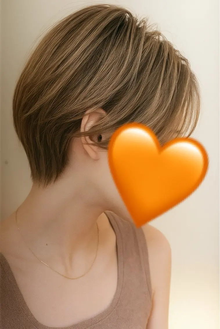ショート アミーベル🧸🧡 本店✂️しおりのヘアスタイル