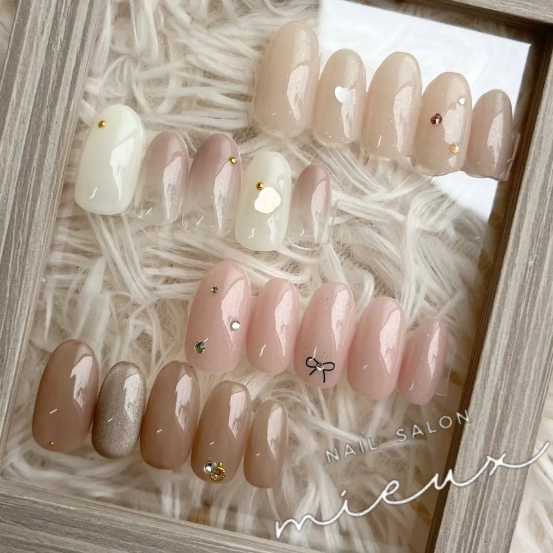 ネイル ハンドネイル nailsalon mieuxのネイルデザイン