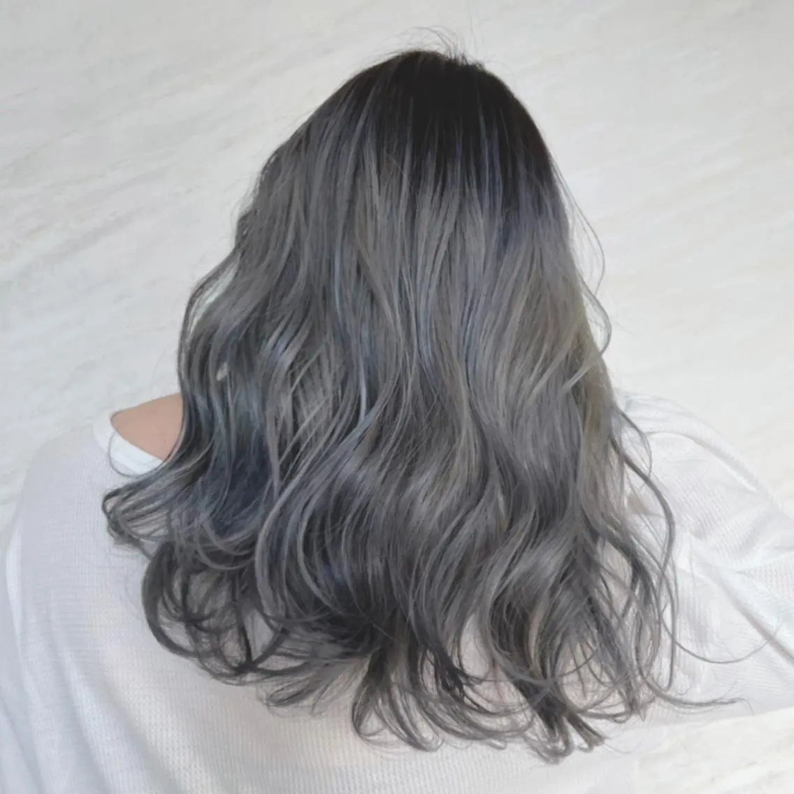 ロング カラー 顔周りカット/透明感 カラー🤍大塚蛍のヘアスタイル