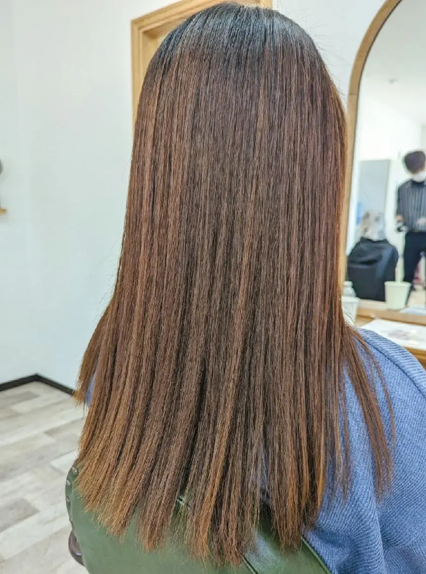 🌻💛縮毛矯正+5stepトリートメントの写真
