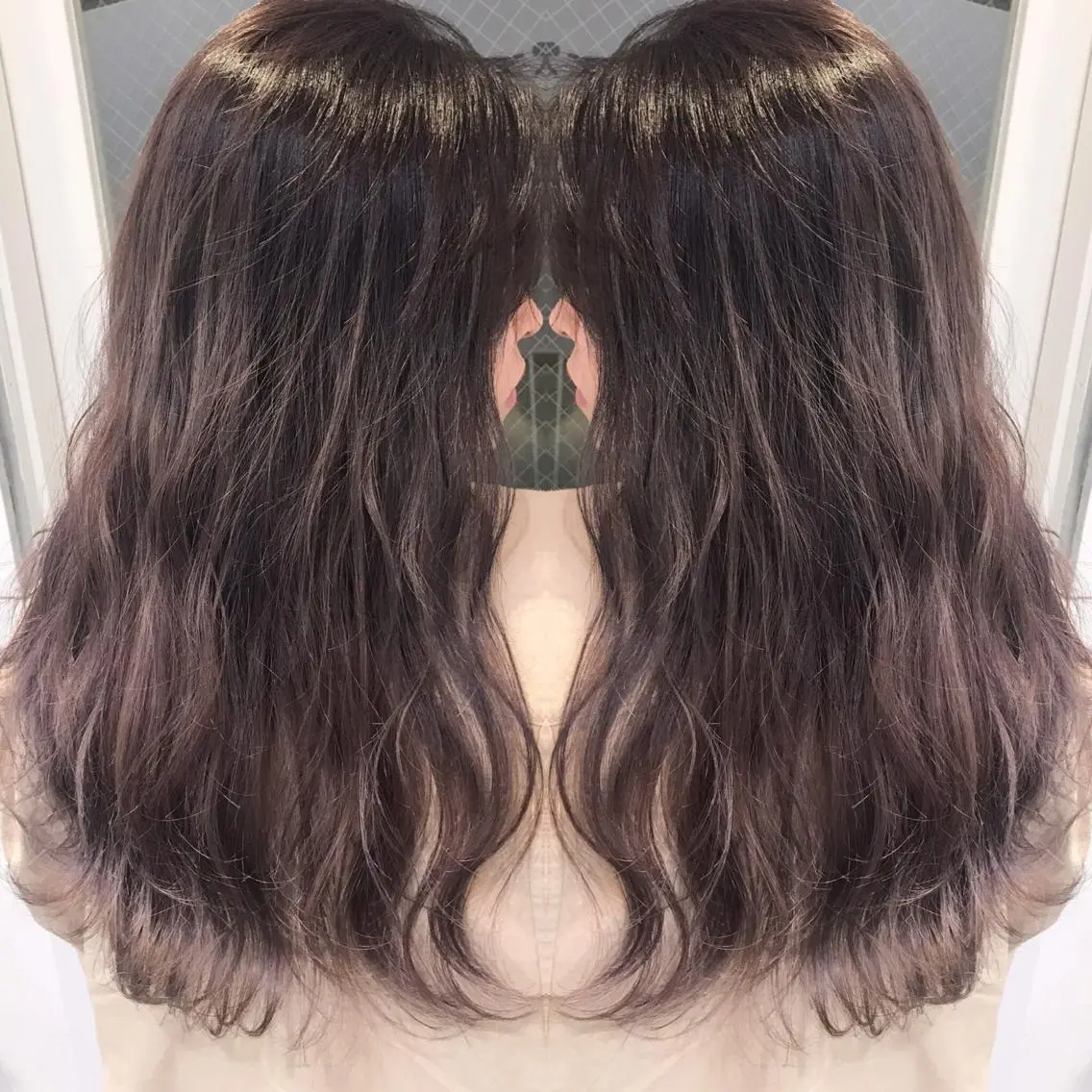 ロング カラー ヘアアレンジ ヘアカラー トリートメント 縮毛矯正 髪質改善寺坂雄飛💐のヘアスタイル