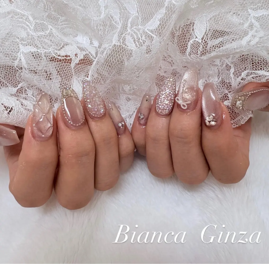 ネイル Bianca 銀座 Nagataのネイルデザイン