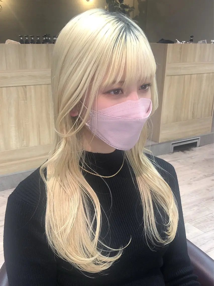 ロング くびれヘア カット ヘアカラー トリートメント レイヤー/韓国/艶髪 /タカマサのヘアスタイル