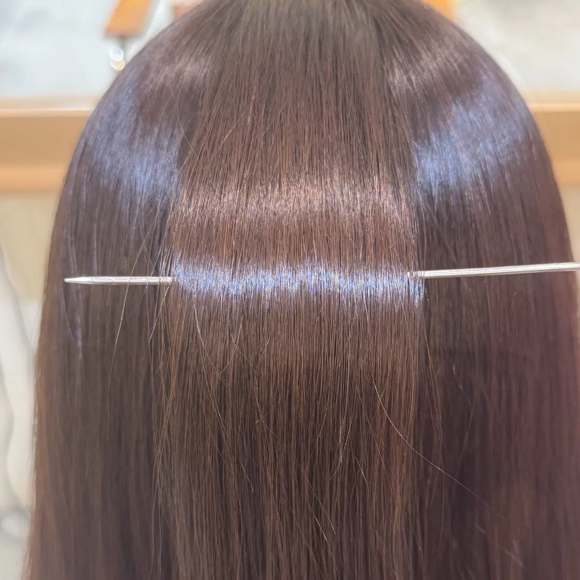 セミロング ヘアカラー トリートメント ✨️うる艶カラー 🫧吉松佳穂🫧のヘアスタイル