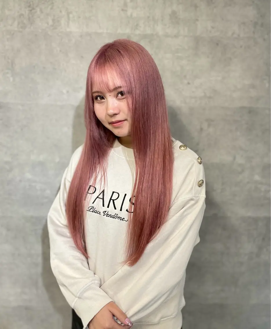 カラー ヘアカラー yasuハイトーン/ デザインカラーのヘアスタイル