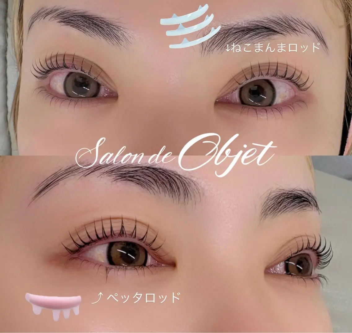 マツエク・マツパ ナチュラル マツパ ♡ Hiyoriのマツエク・マツパデザイン