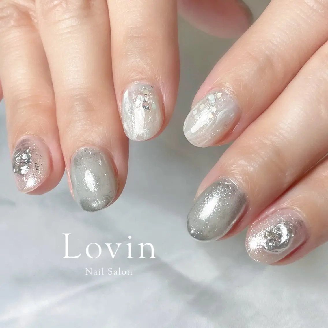 ネイル ジェルネイル オフィスネイル パラジェル k-two nailのネイルデザイン