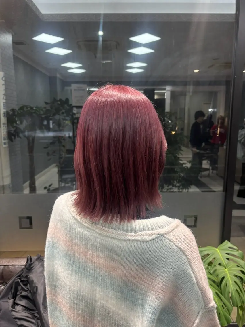 【🕯️1日1名様限定🕯️】ワンブリーチ✖️カラー🩵の写真