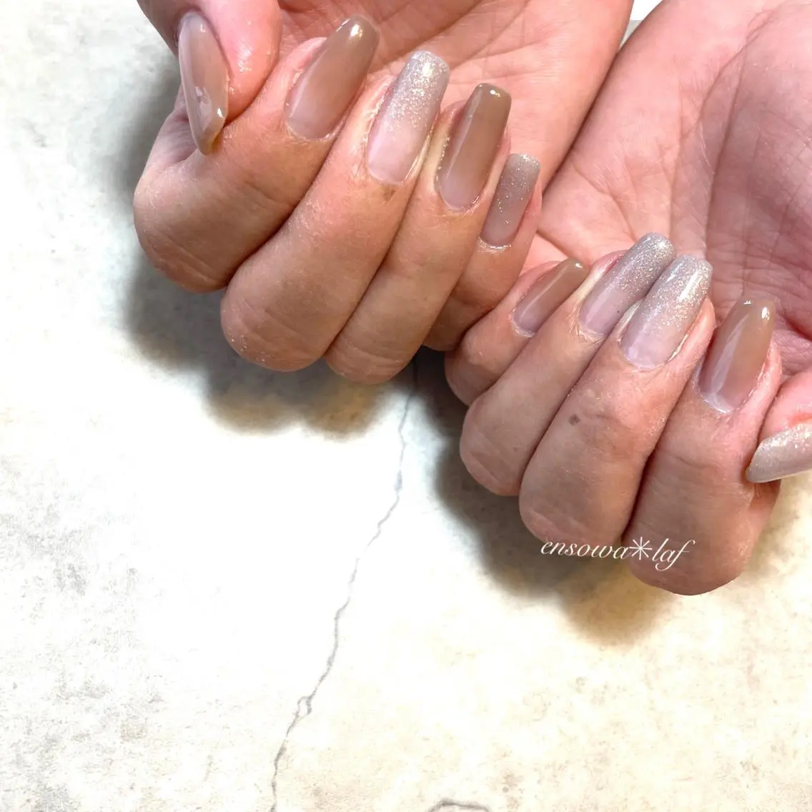 ネイル グラデーション ensowa✱laf NAILのネイルデザイン