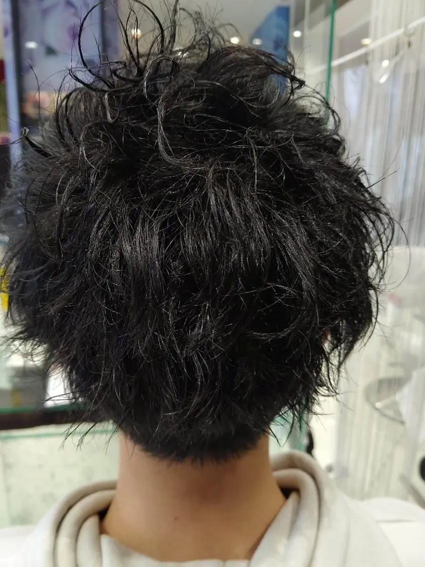 【メンズ限定】ツイストスパイラルパーマ+カット+炭酸泉の写真