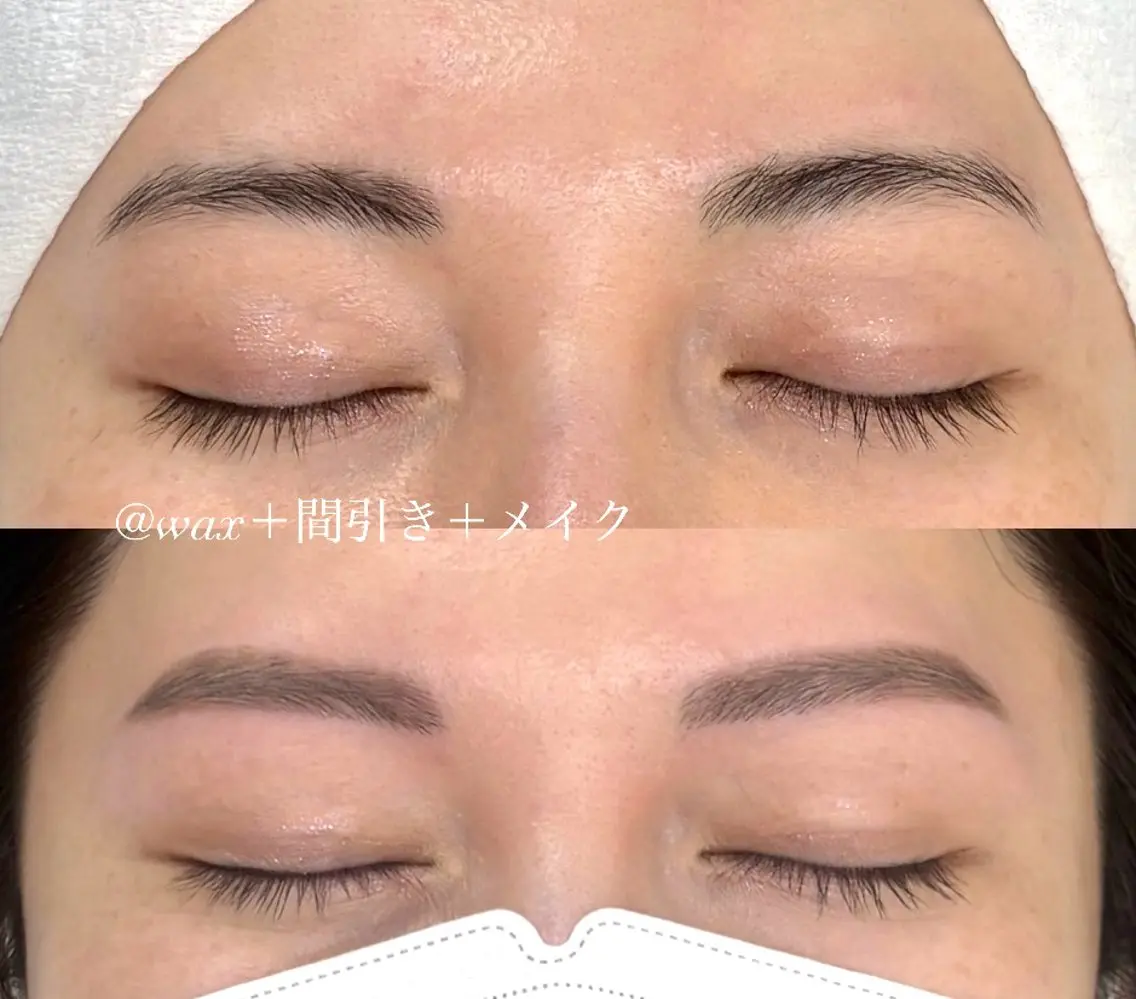 アイブロウ ワックス脱毛 眉カット その他(アイブロウ) 黄金比ナチュラル眉 / momoka🐈の眉毛・アイブロウイメージ