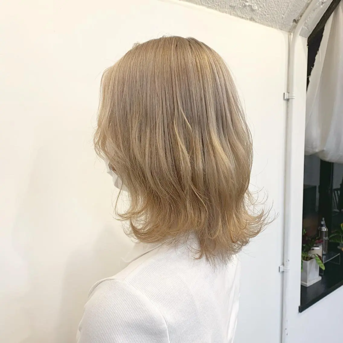 セミロング カラー ヘアアレンジ 🎀暖色カラー🎀 ♡yurika♡のヘアスタイル