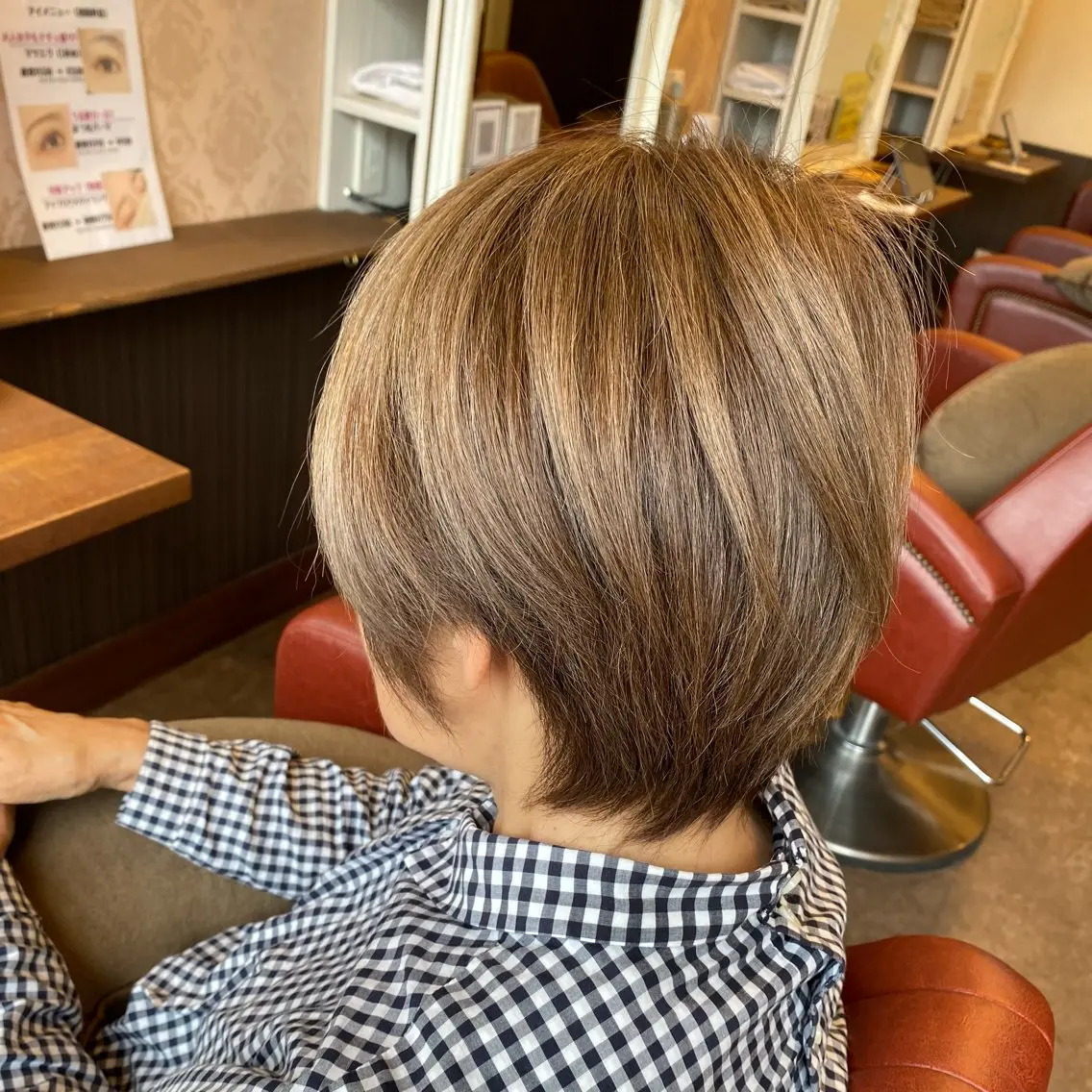 ショート カラー カット ヘアカラー トリートメント Pixie Bob 🐈‍⬛　位田のマツエク・マツパデザイン