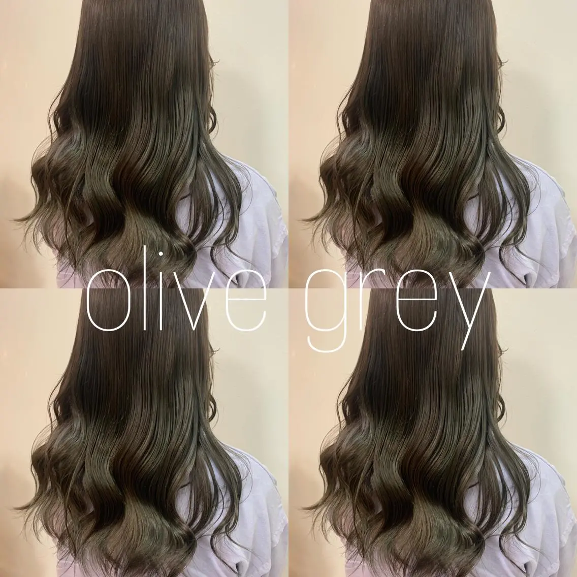 ロング 韓国風ヘア 小澤 志穂のヘアスタイル