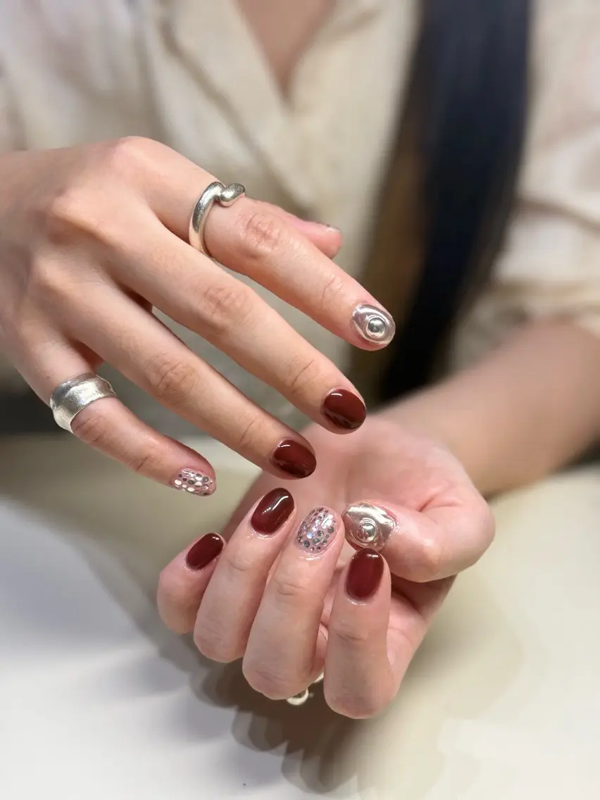 ネイル ハンドネイル ハンドケア Brillant🩵 三軒茶屋のネイルデザイン