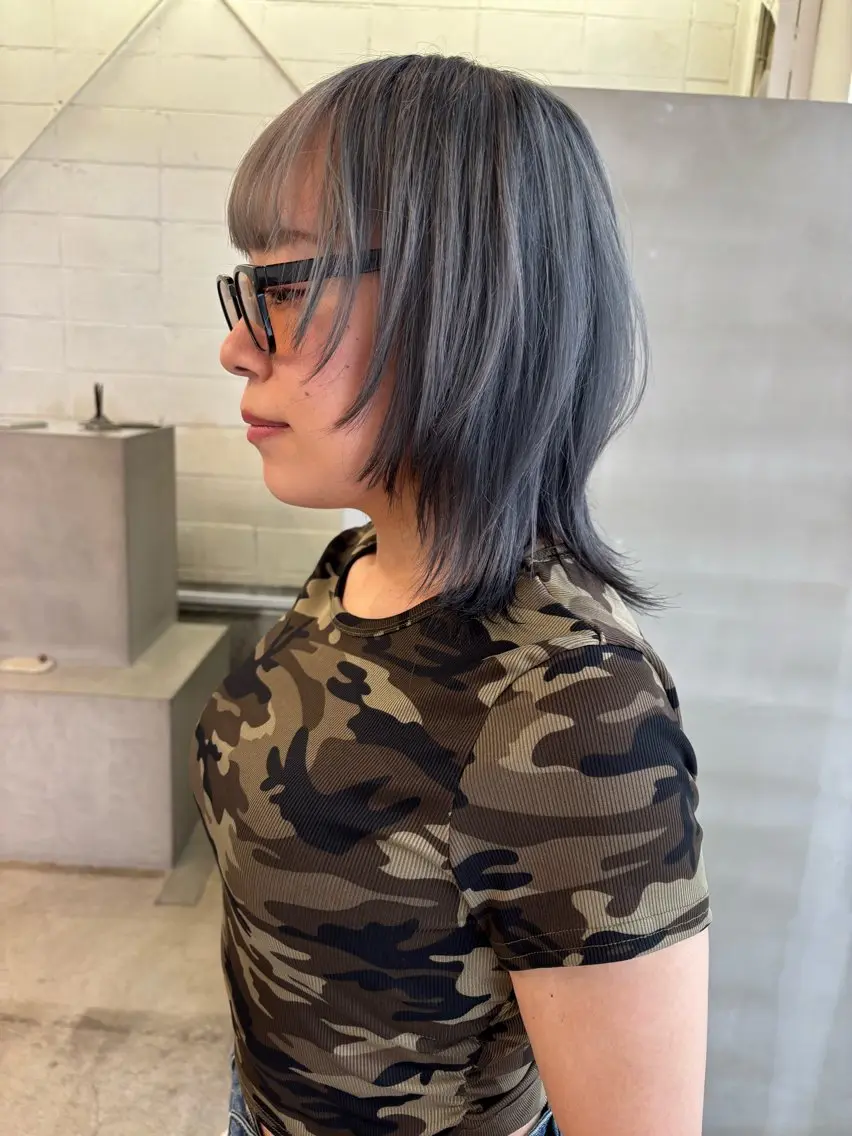 ミディアム ミディアムレイヤー レイヤーカット CACHÉ ワカナ🎀のヘアスタイル