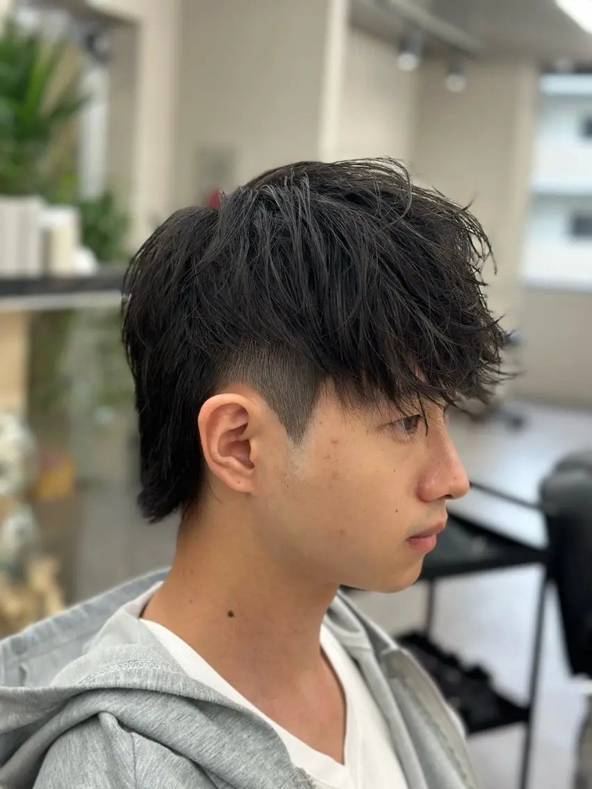 メンズ メッシュパーマ支持率 ◎大宮/隼也のヘアスタイル