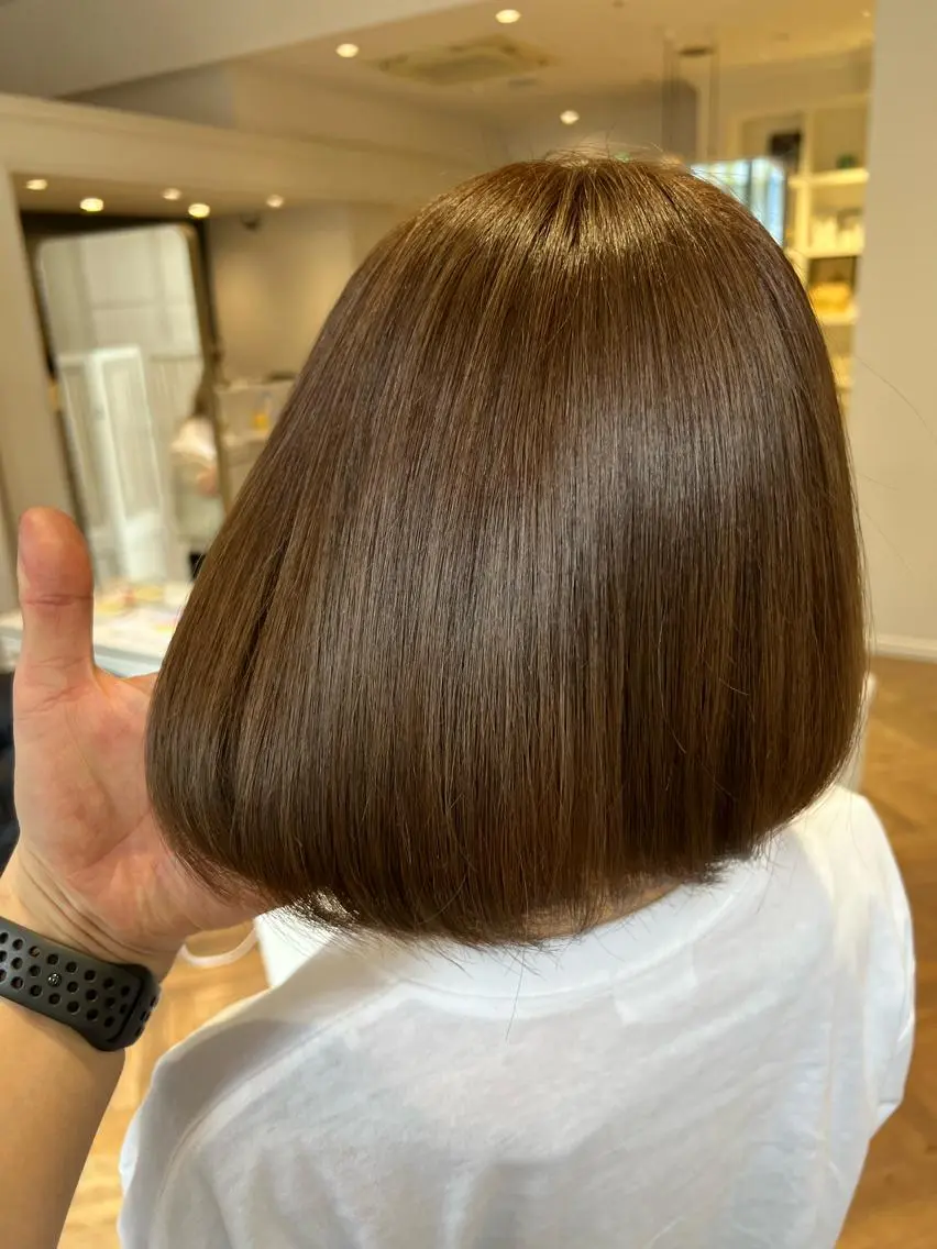 【ミニモ 限定超割引きクーポン🙌】ナチュラル艶髪酸性ストレート+カット付き💇♀️の写真