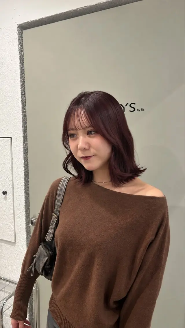 【U24】暖色one color + 2step  treatment🧶の写真