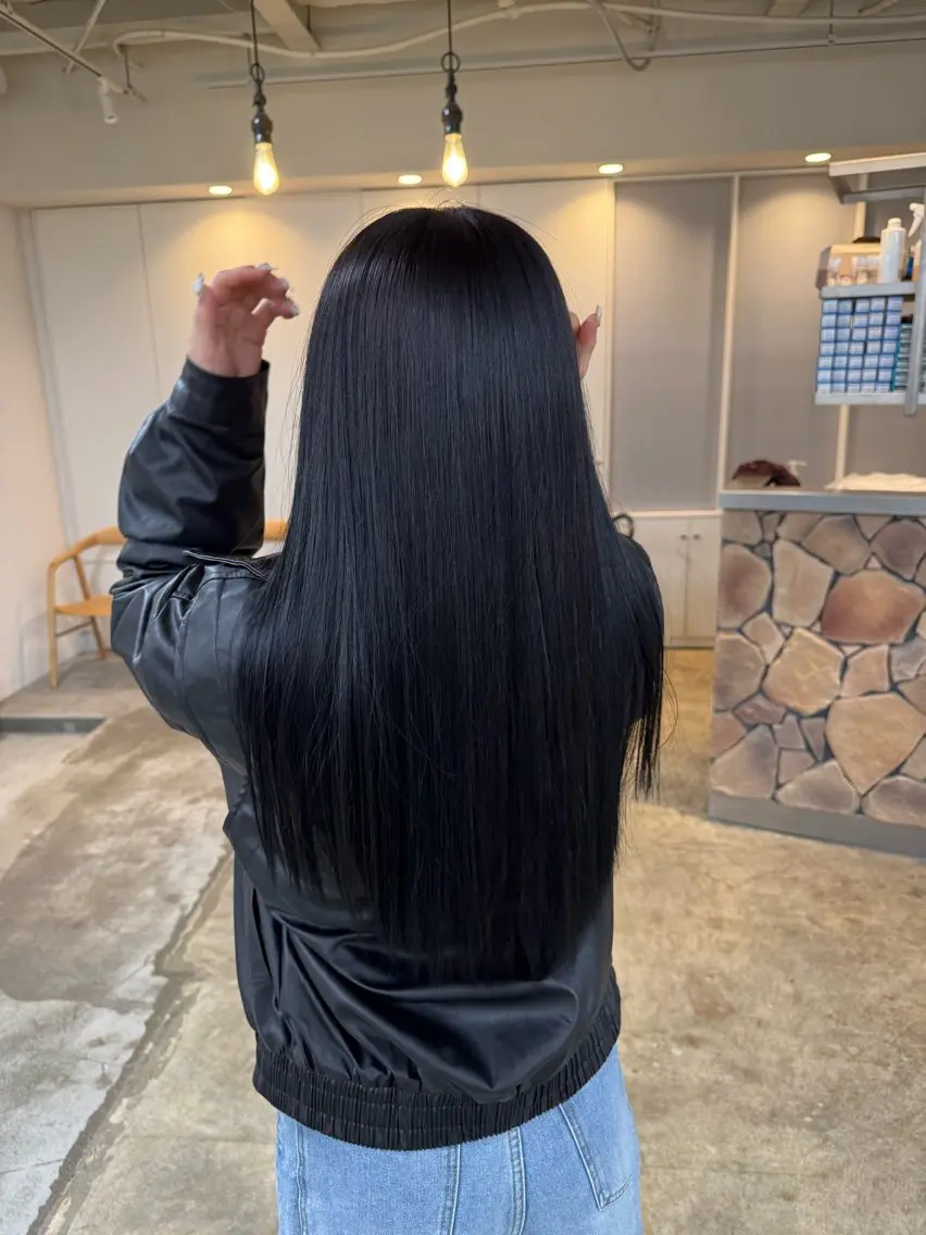 ロング カラー 髪質改善 トリートメント fand / HINAのヘアスタイル