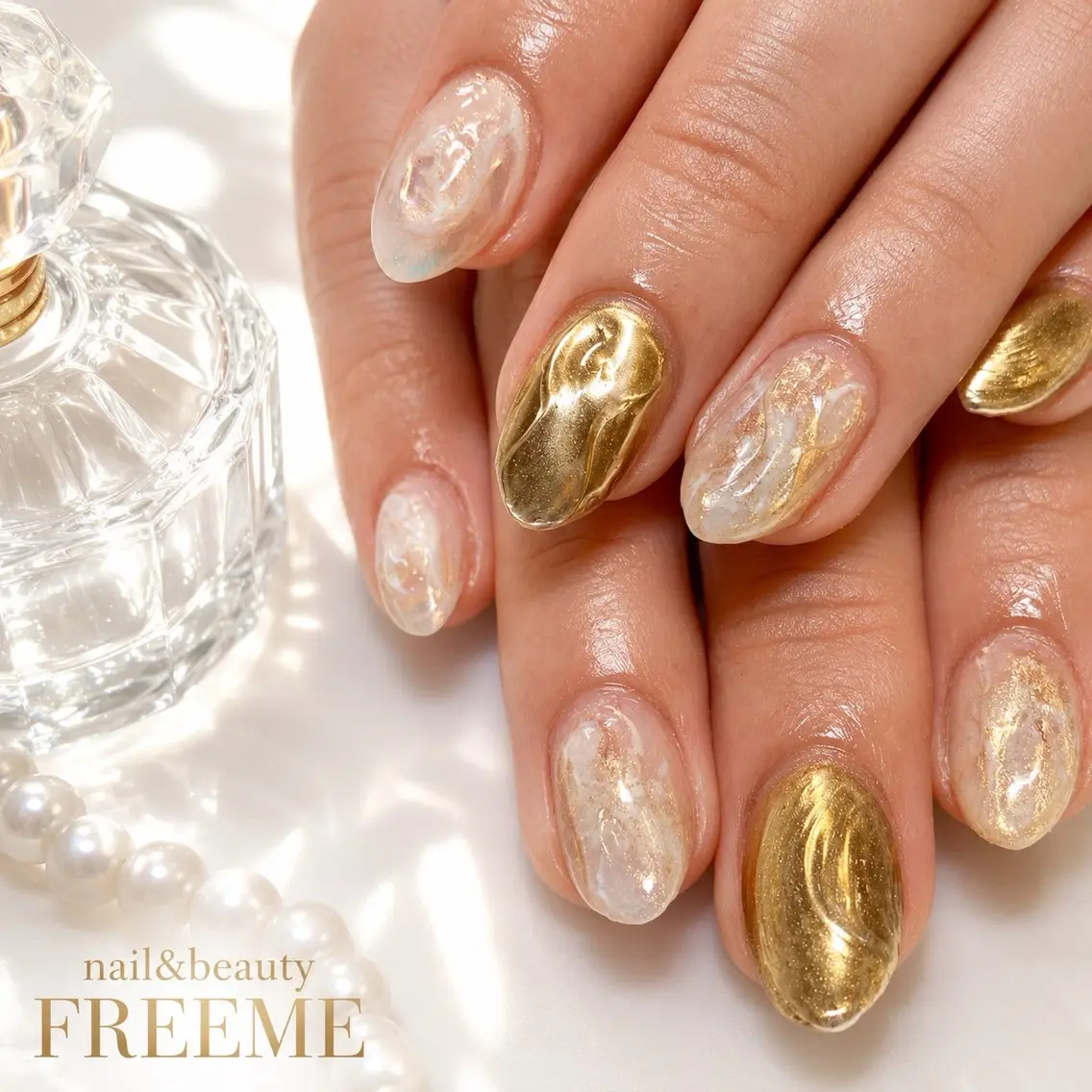 ネイル ハンドネイル 🌿FREEME 🗽アビ🌿のネイルデザイン