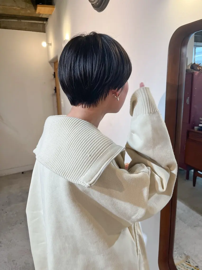 ショート ショートヘア カット hina / shortmodelのヘアスタイル