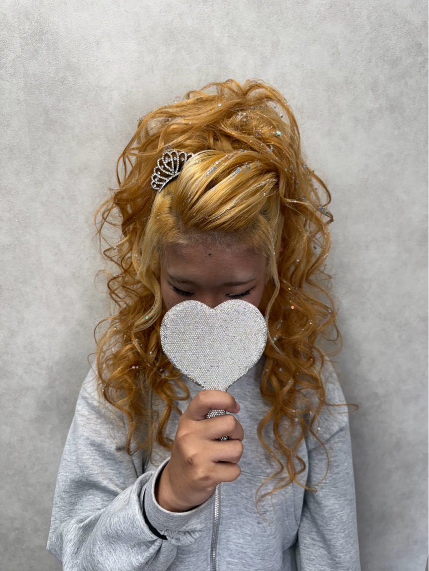 ヘアセット【盛り髪】の写真
