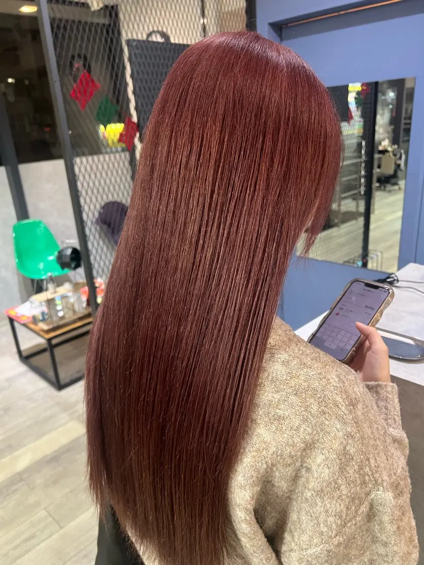 ロング ヘアカラー yuuna. 🪽のヘアスタイル