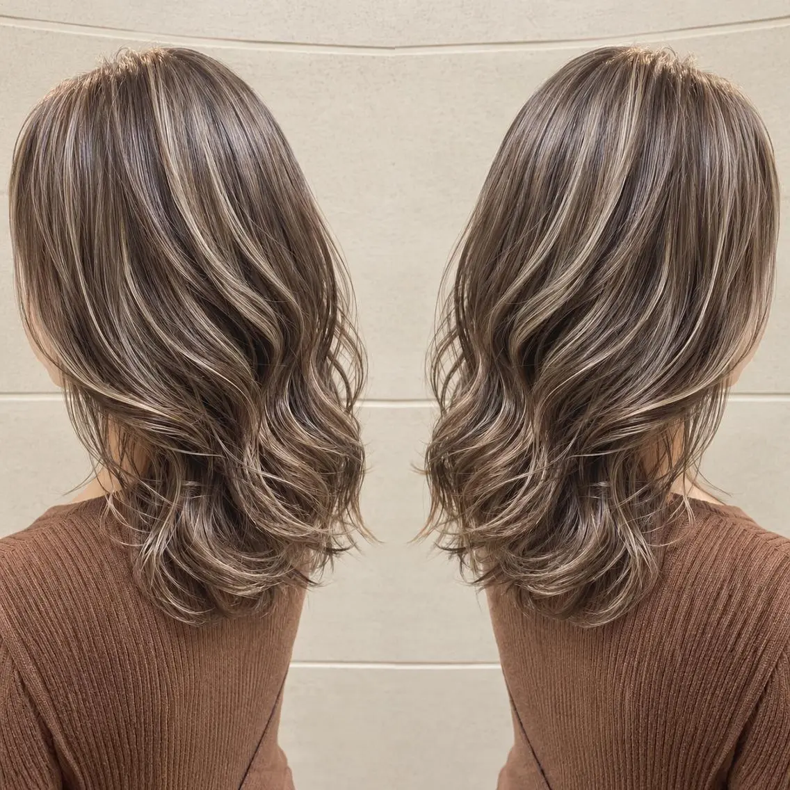 ロング カラー ヘアカラー トリートメント ブリーチカラー矢場町 ハイトーン 栄 平野のヘアスタイル