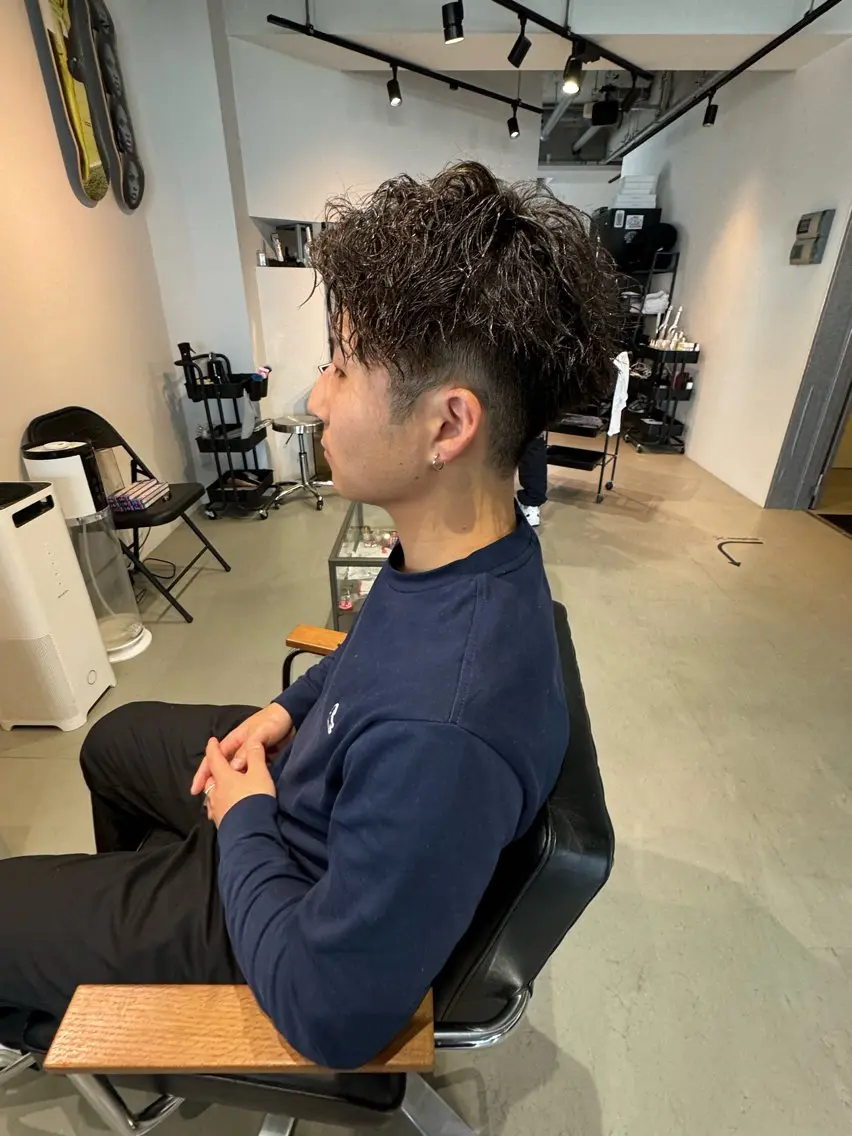 ショート パーマ Mizuki Yajimaのヘアスタイル