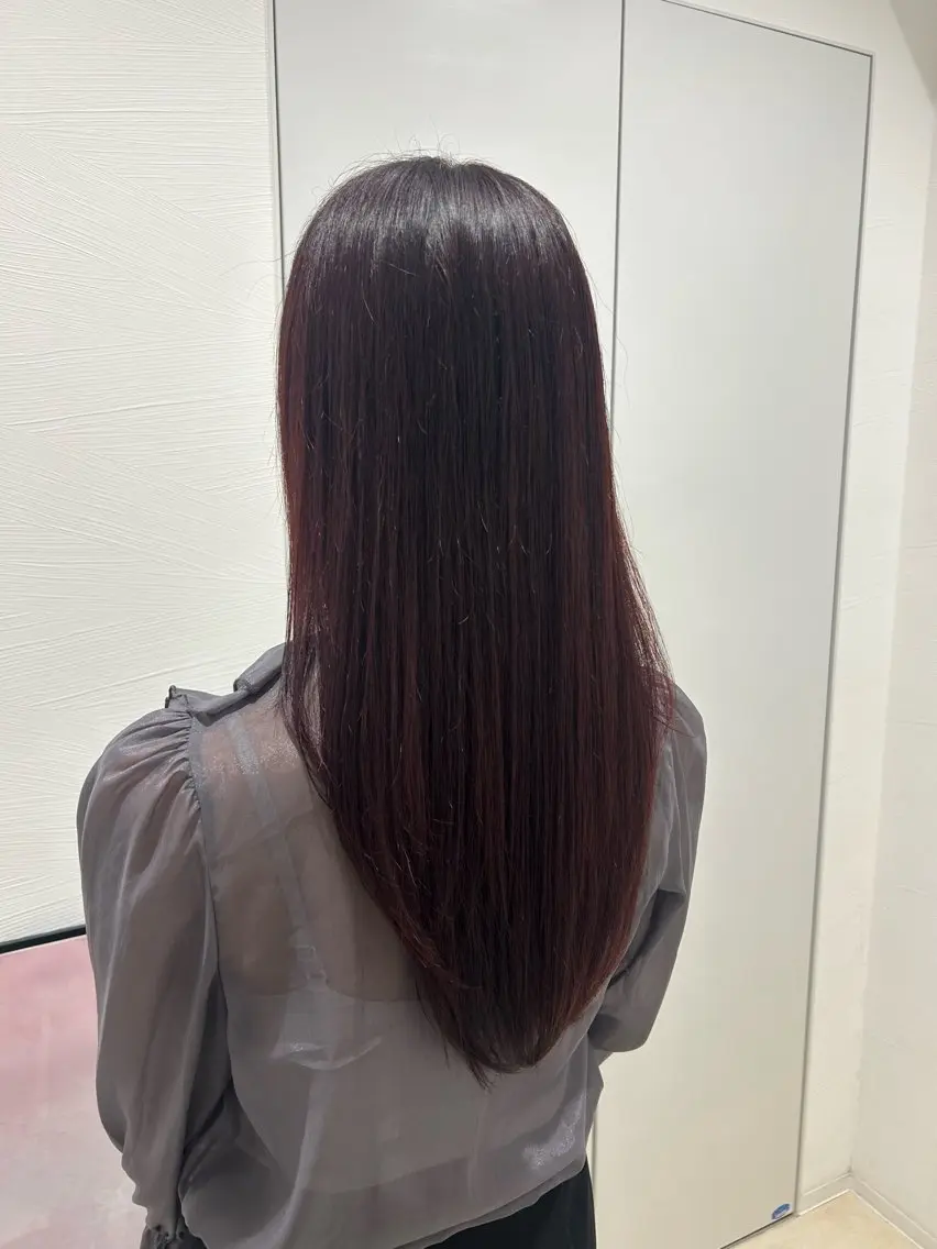 カラー さや/透明感カラー /カラーモデル募集中のヘアスタイル