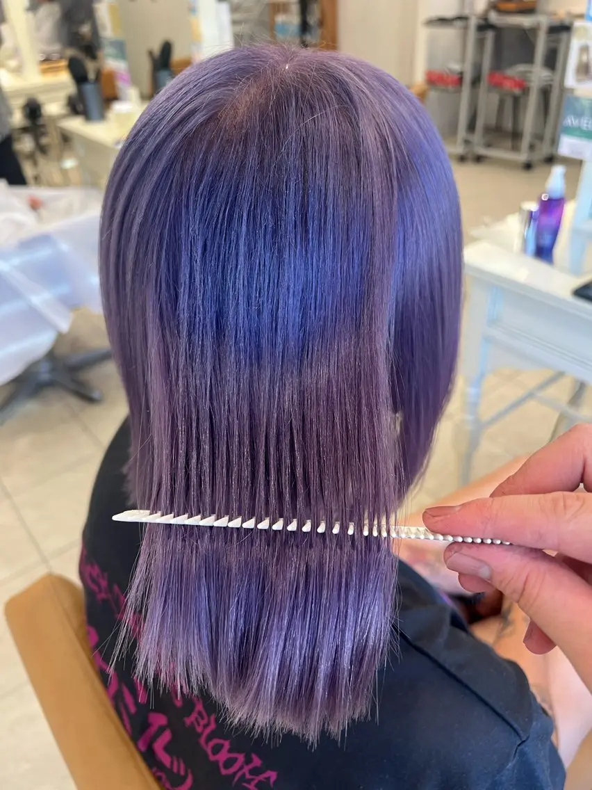 ミディアム カット ヘアカラー トリートメント ヘアセット 🫧うる艶ヘアー🫧 Yukaのヘアスタイル