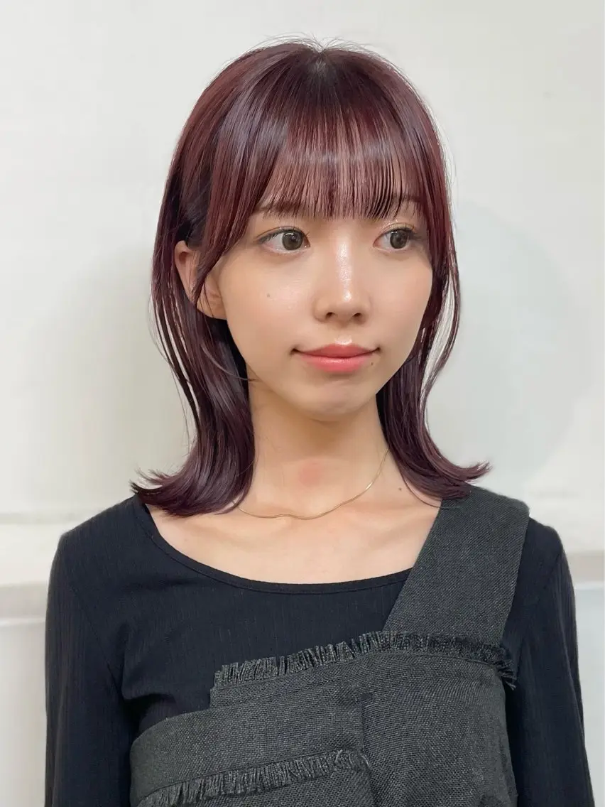 ミディアム カット トリートメント SAKI 新宿のヘアスタイル